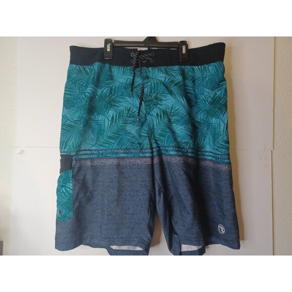 Ocean Current Other - Ocean Current Men's Size XL 36X9.5 Swimwear Tropical Board Shorts Pockets
